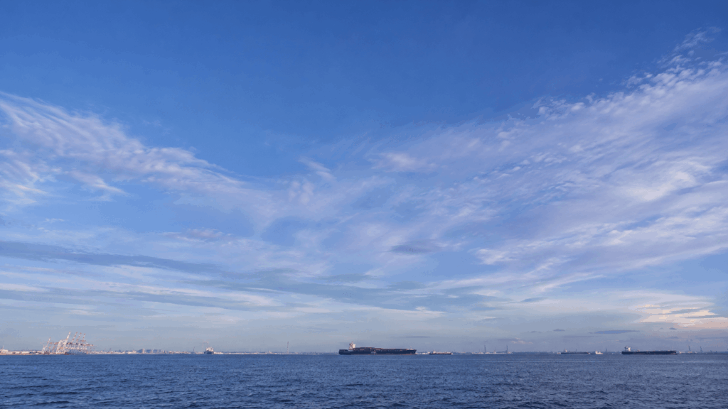 名古屋金城ふ頭エリアの海沿い風景イメージ