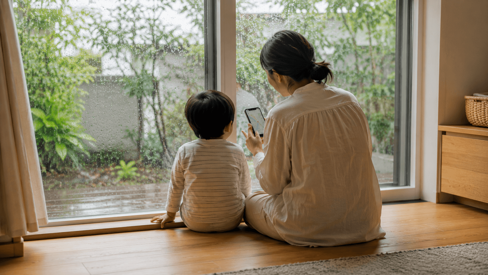 レゴランド 雨の日 屋内施設でゆっくり過ごす親子のイメージ