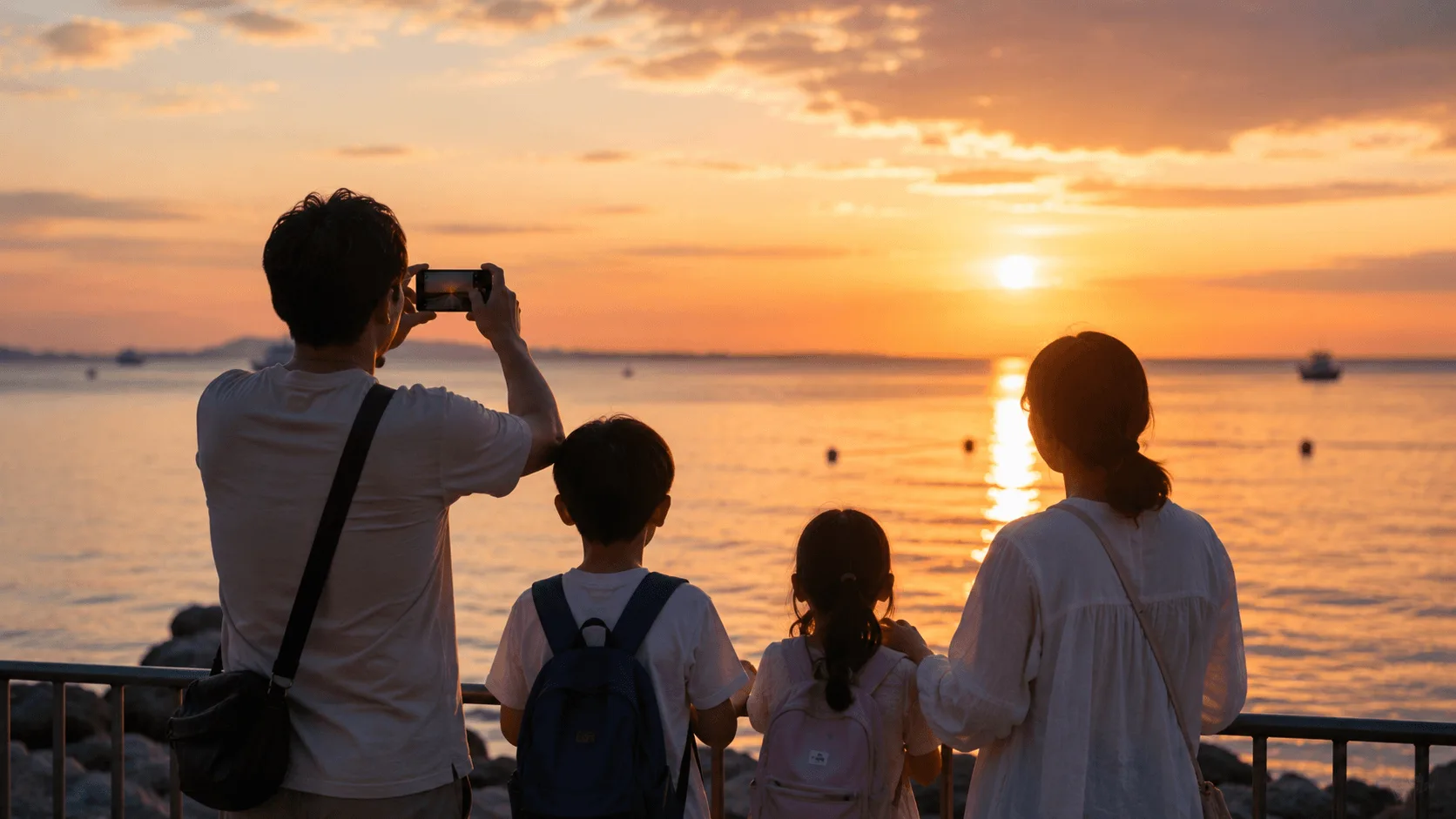 アクアトピア 終了 2026 最後の夏に思い出を残す家族のイメージ