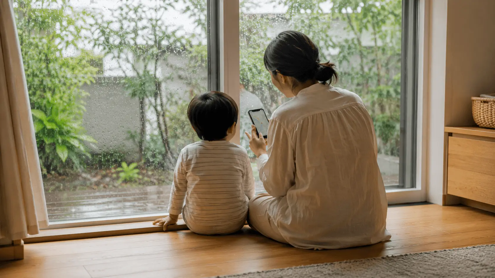 レゴランド 雨の日 屋内施設でゆっくり過ごす親子のイメージ